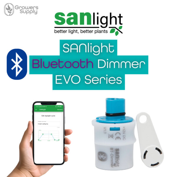 SANlight EVO Bundle 1.5 +power cord + dimmer 6 SANlight Bluetooth Dimmer EVO