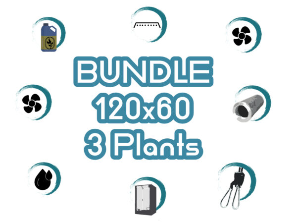120x60cm | 3 Pflanzen Komplettset + Gratis Artikel! 1 GrowersSupply-eu-3-Pflanzen-.Grow-Bundle-120x60