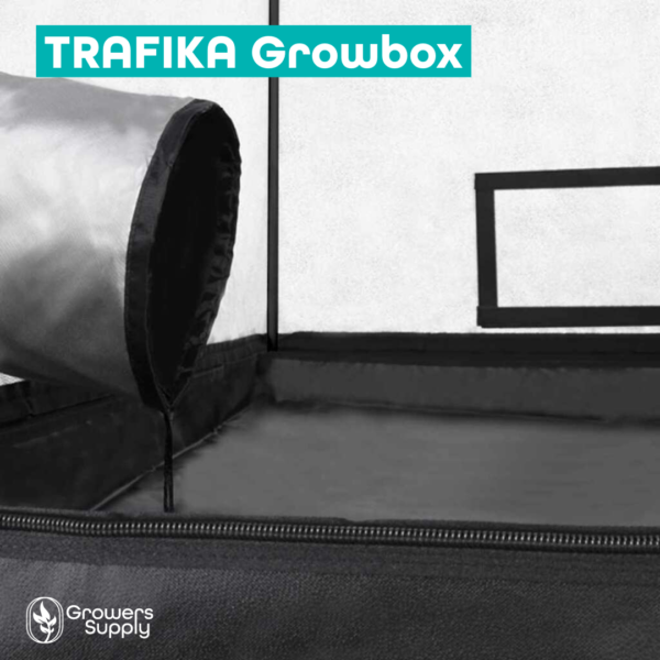 Trafika 80H Growbox | 80x80x180cm 2 TRAFIKA growbox inside