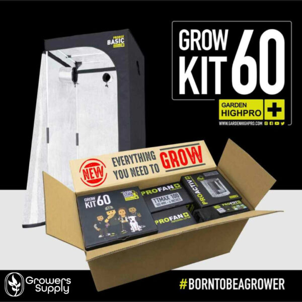 Growbox Kit 60x60x160 | GardenHighPro | Easy Starter 9 Growbox Kit-Komplettset-GHP-GardenHighPro-Box