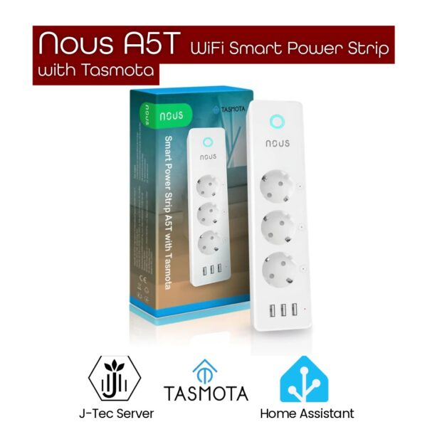 Nous A5T Wifi Smart power Strip Box